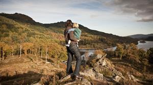 Loch Achray - Credit: Ben Venue Great Trossachs Forest 2017 LLTNPA